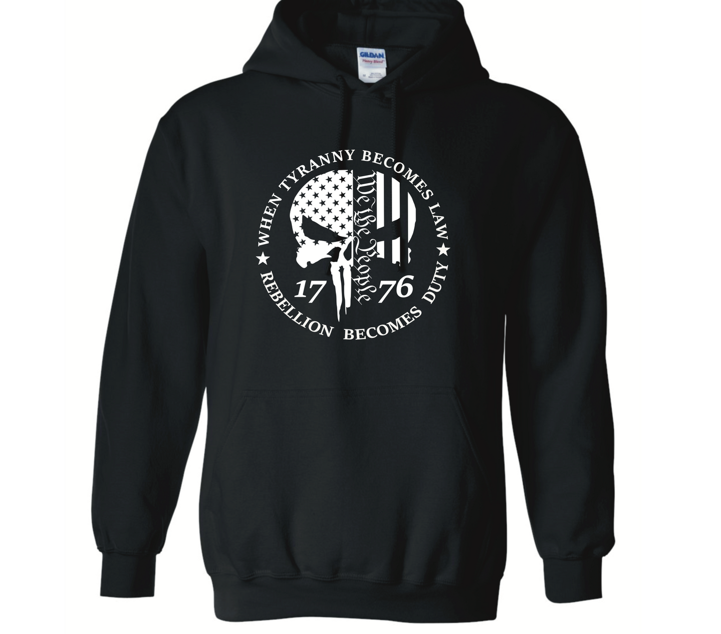 When Tyranny Becomes Law, Rebellion Becomes Duty Hoodie