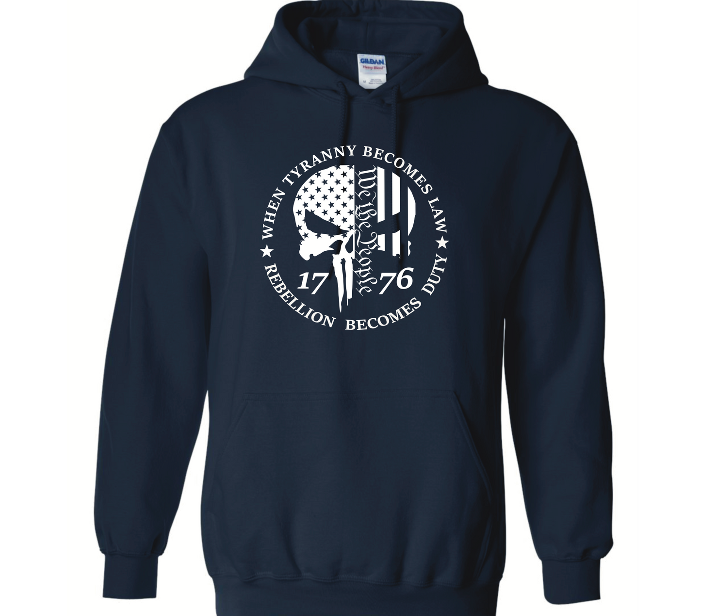 When Tyranny Becomes Law, Rebellion Becomes Duty Hoodie